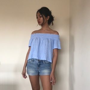 Zara Off Shoulder Top